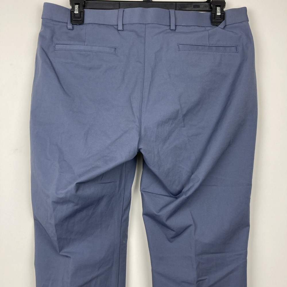 Michael Kors Mens Classic fit Dress Pants 36W 29L Ash Blue Solid Stretch - Picture 8 of 11